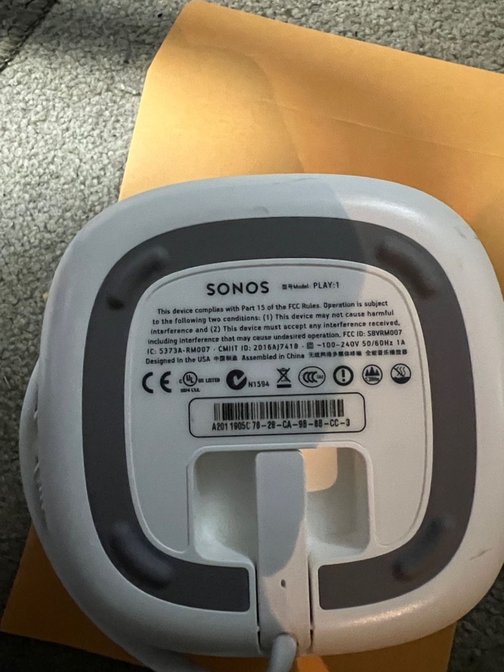 SONOS PLAY:1 - Picture 3 of 7